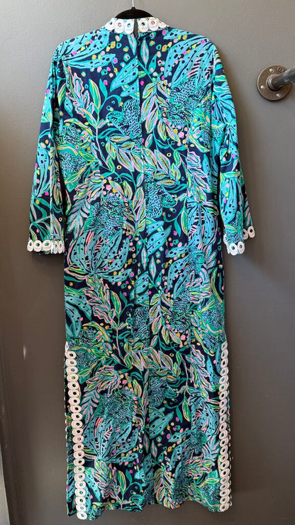 Zipper Front Maxi Dress