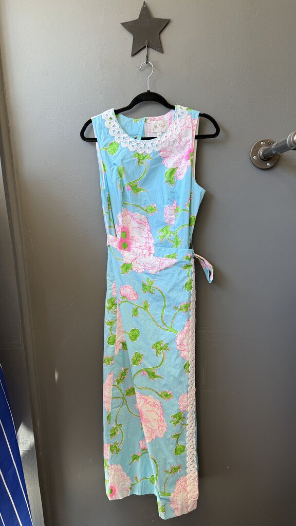 Apron Front Maxi Dress