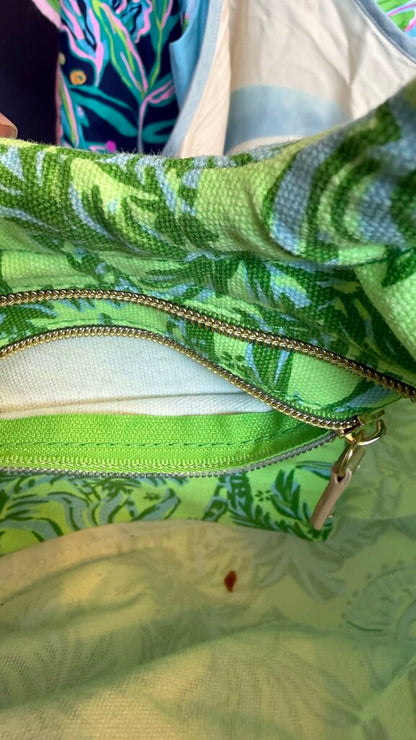 Bamboo Handle Canvas Bag