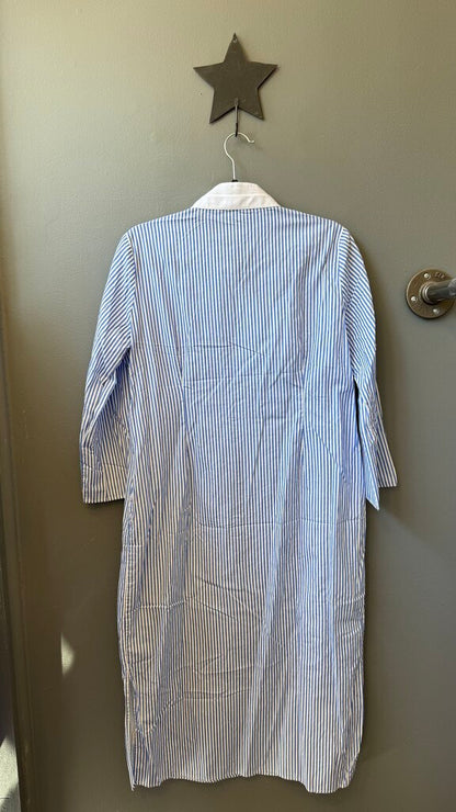 Linen Tunic Midi Dress