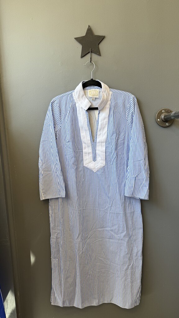 Linen Tunic Midi Dress