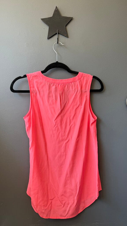 Silk Popover Tank Blouse