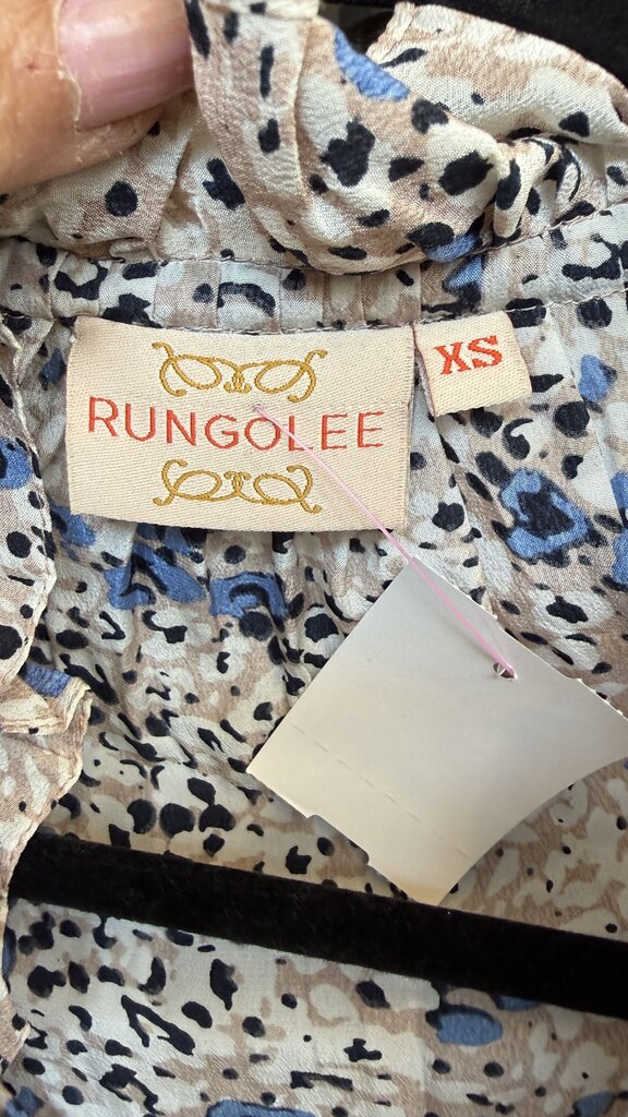 Silk Leopard Blouse