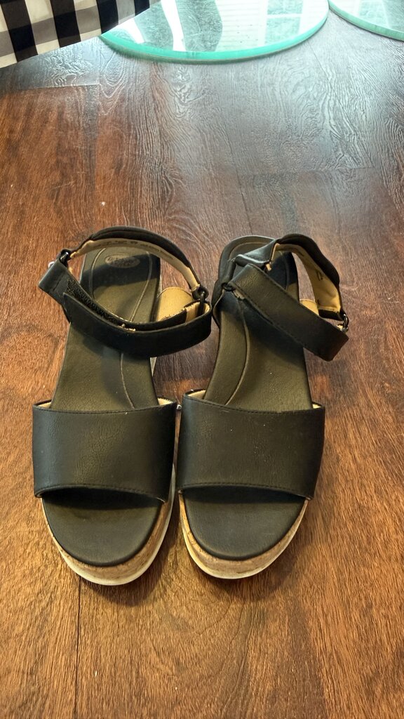 Cork Wedge Sandals