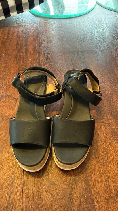 Cork Wedge Sandals