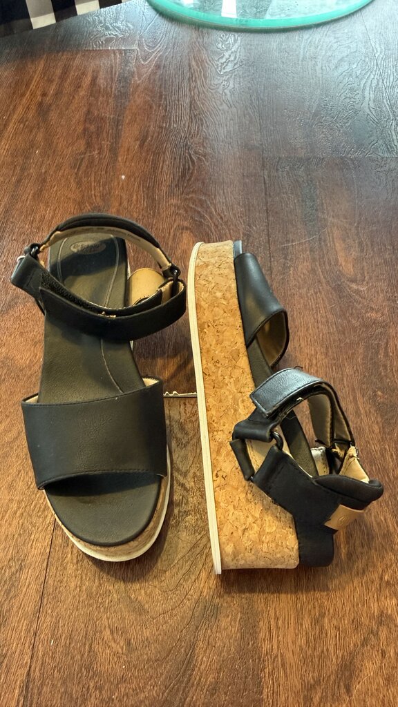 Cork Wedge Sandals
