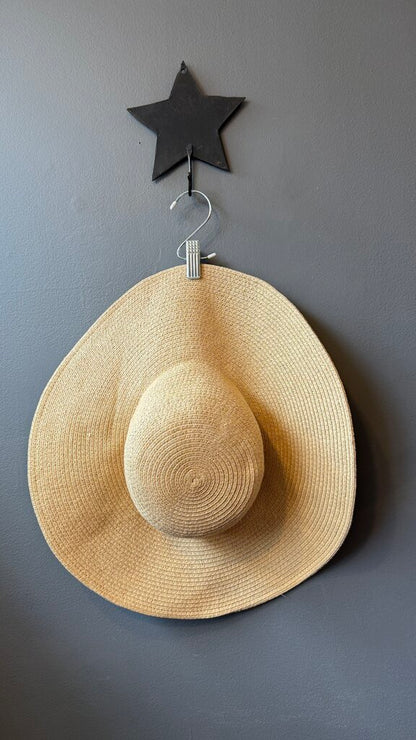 Paper Straw Wide Brim Hat