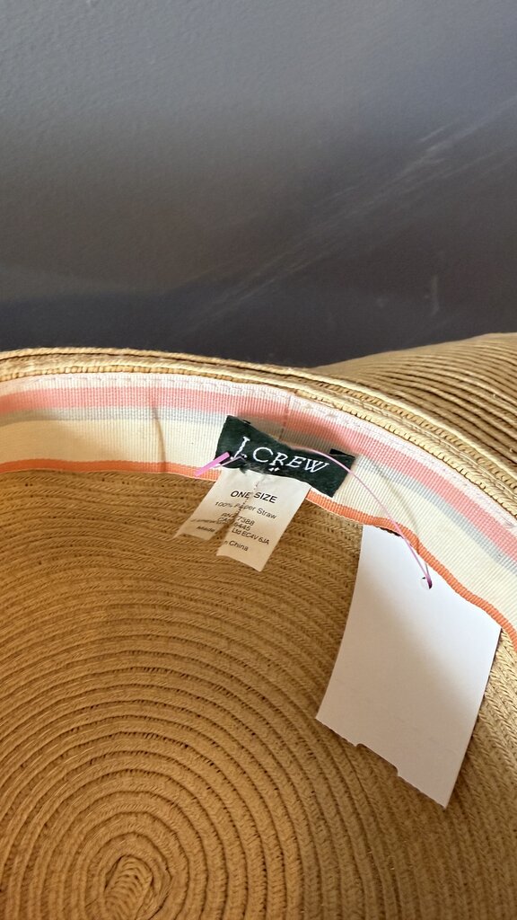 Paper Straw Wide Brim Hat