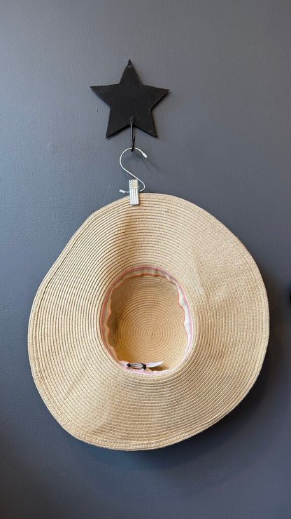 Paper Straw Wide Brim Hat