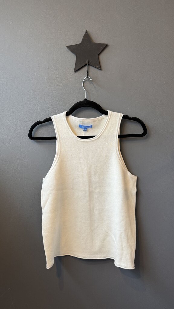 Cotton Cashmere Knit Tank Top