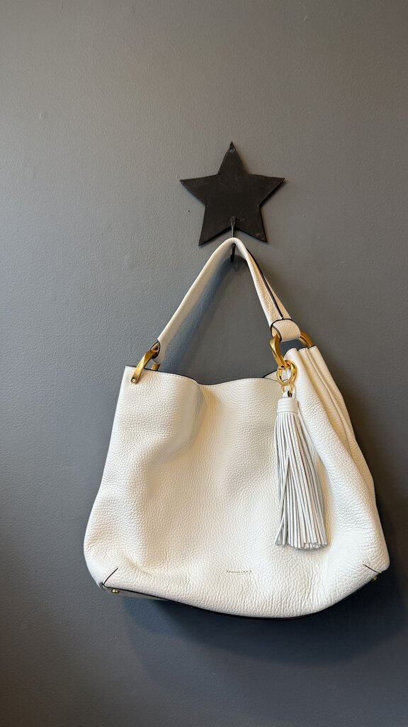 Leather Hobo Shoulder Bag