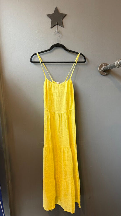 Petite Satin High Low Midi Dress