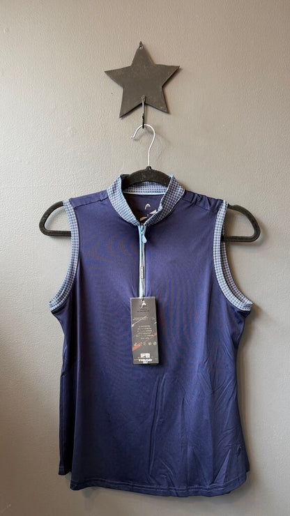 1/4 Zip Sleeveless Active Top