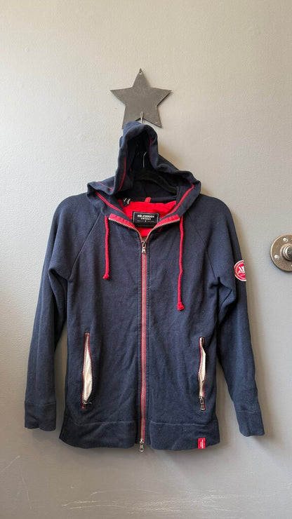 Windproof Zip Up Hoodie Sweater