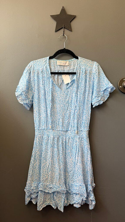 Smocked Waist Mini Dress