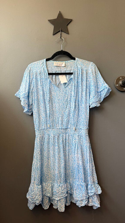 Smocked Waist Mini Dress