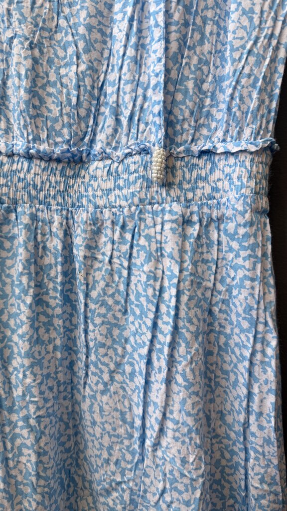 Smocked Waist Mini Dress