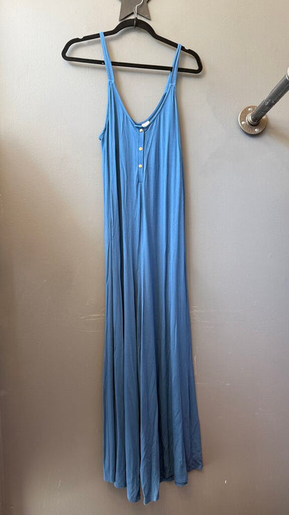 Wide Leg Jersey Jumpsuit