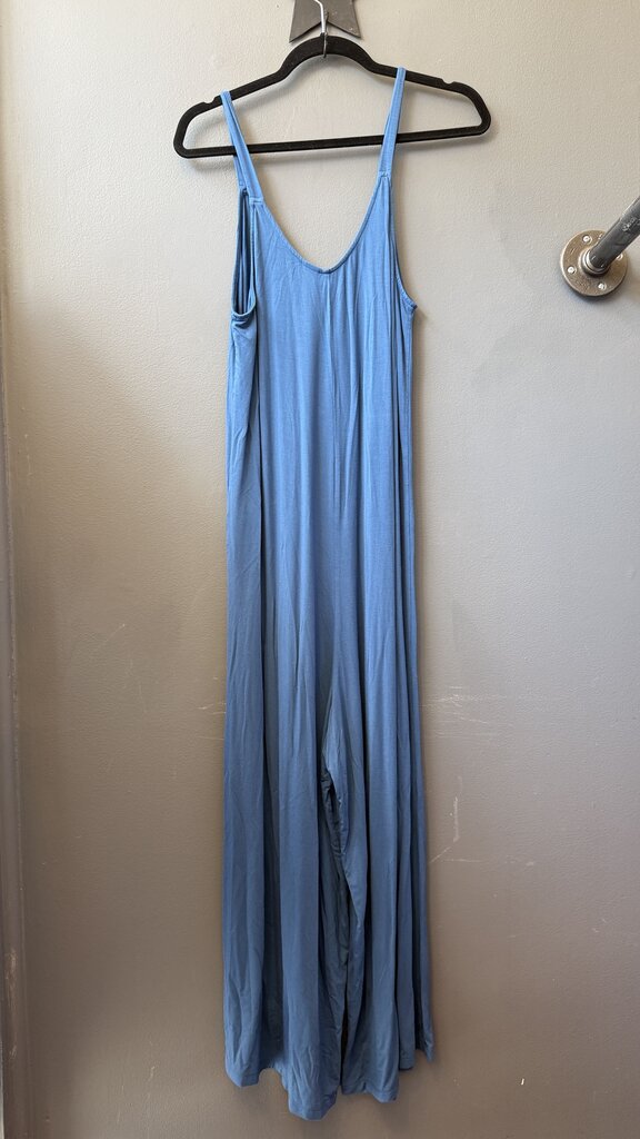 Wide Leg Jersey Jumpsuit