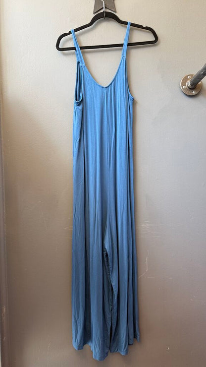 Wide Leg Jersey Jumpsuit