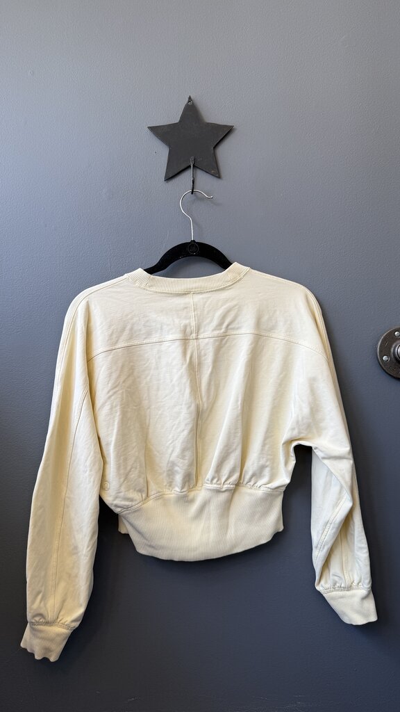 V Shape Crop Sweatshirt