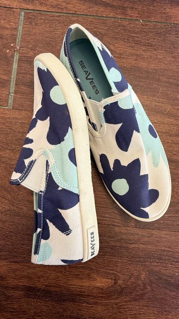 Floral Slip On Sneakers