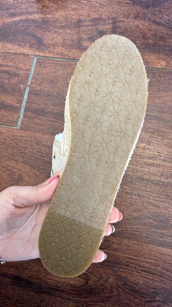 Embroidered Espadrille Mules