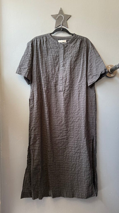 Cotton Gauze Caftan Midi Dress