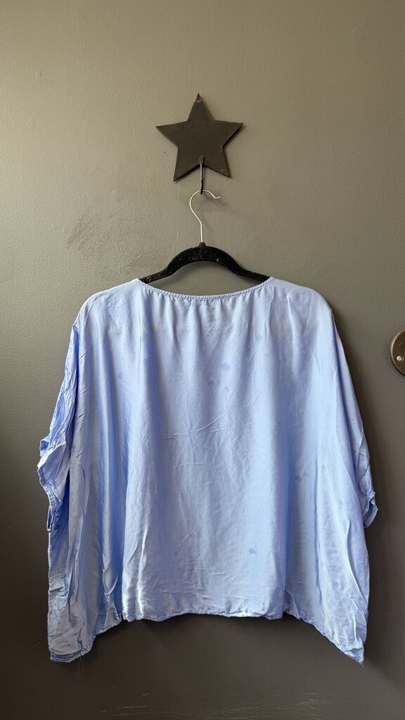Satin Oversized Blouse