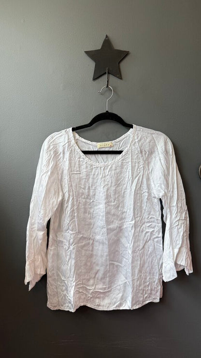 Satin Longsleeve Blouse