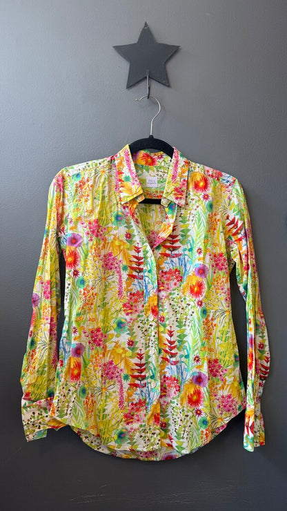 Liberty Print Button Up Shirt