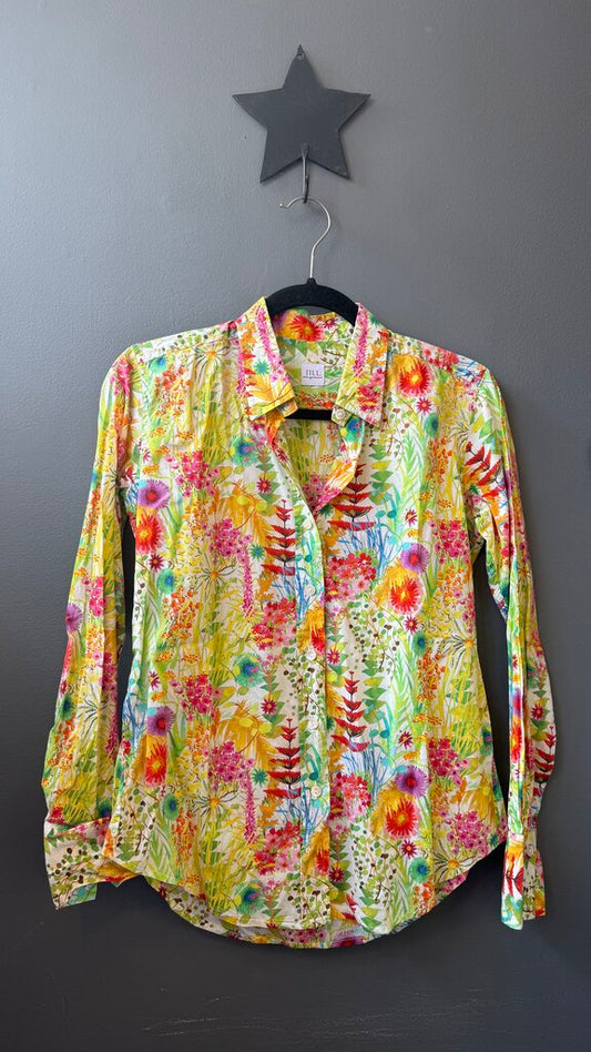 Liberty Print Button Up Shirt