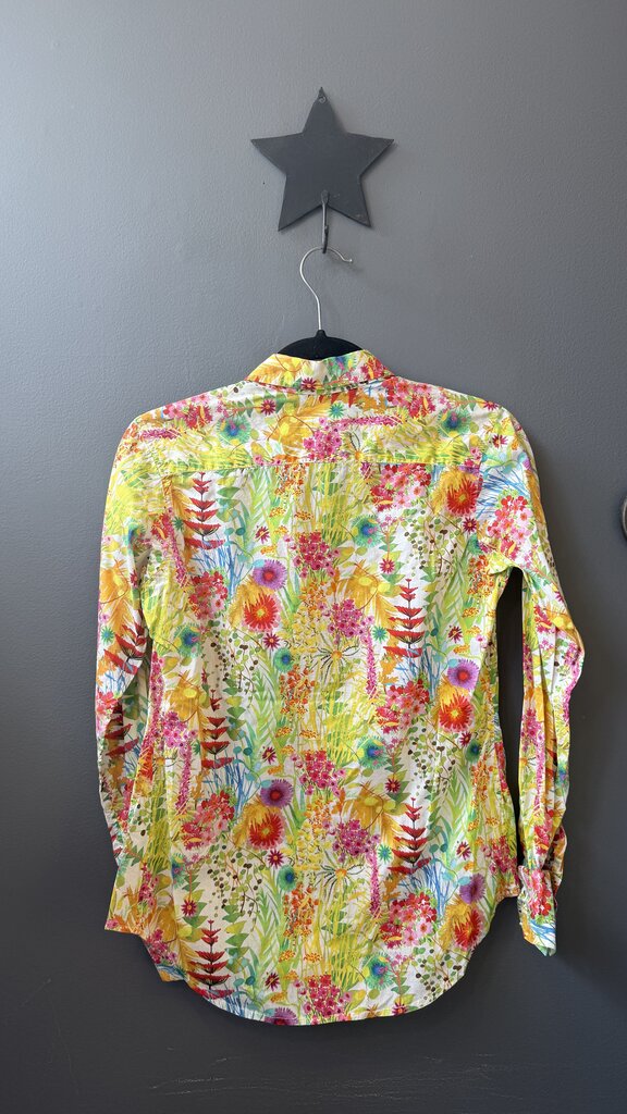 Liberty Print Button Up Shirt