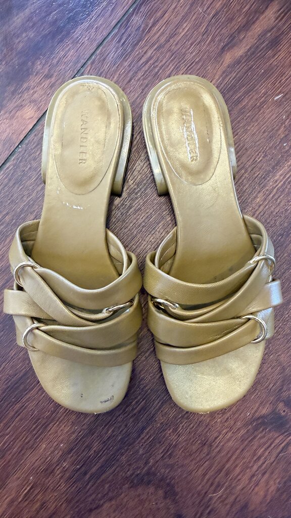 Leather Strappy Sandals