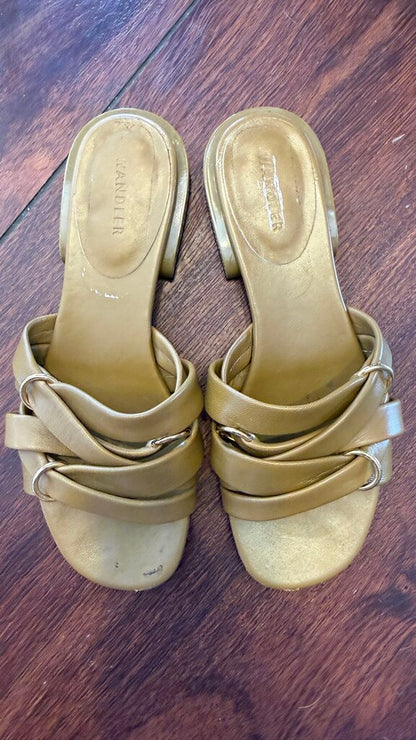 Leather Strappy Sandals