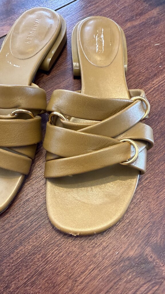 Leather Strappy Sandals