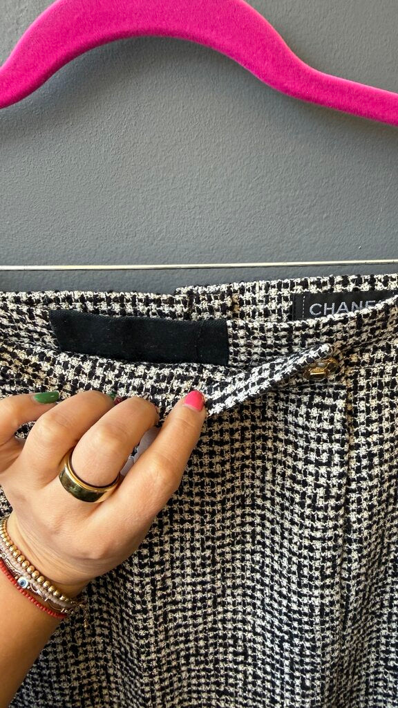 Vintage Tweed Pencil Skirt