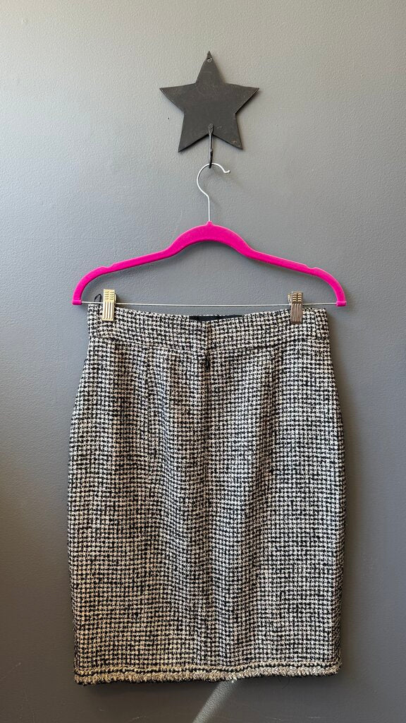 Vintage Tweed Pencil Skirt