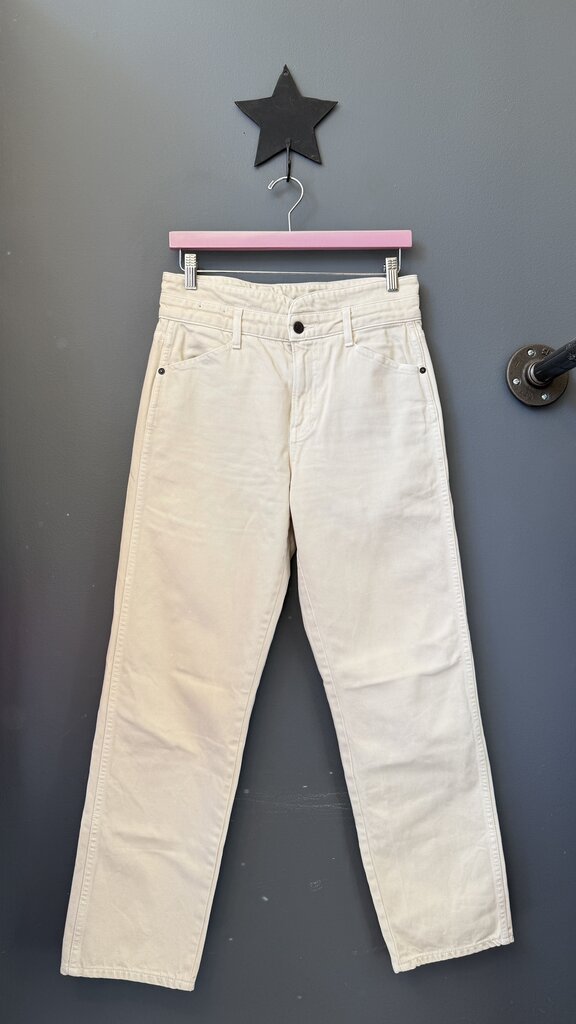 Blake Classic Straight Ecru Jeans