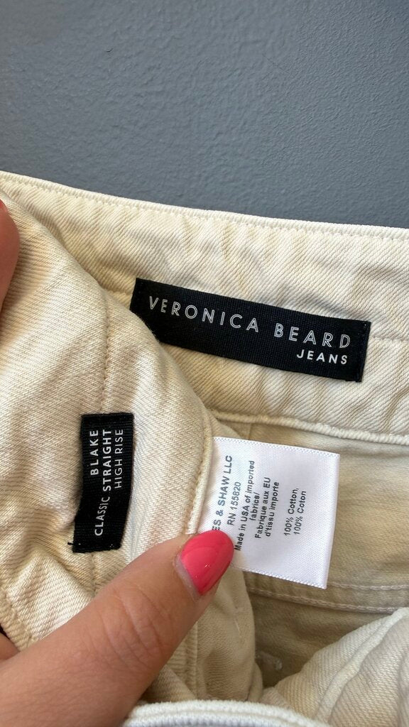 Blake Classic Straight Ecru Jeans