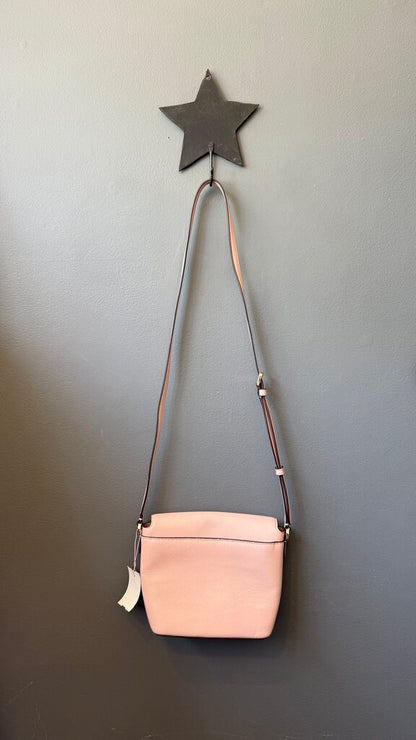 Leather Flap Crossbody Bag