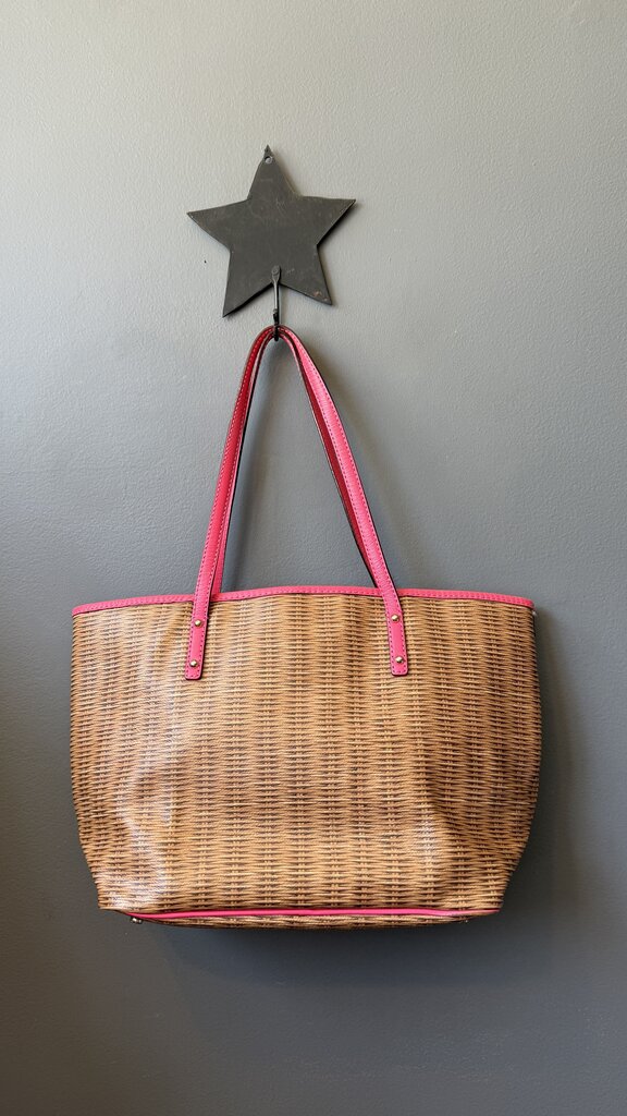 Basket Print Tote Bag