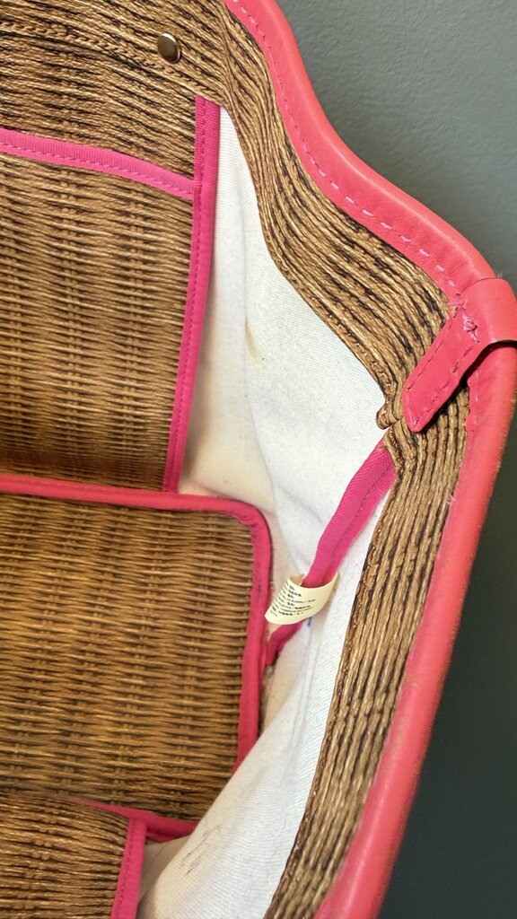 Basket Print Tote Bag