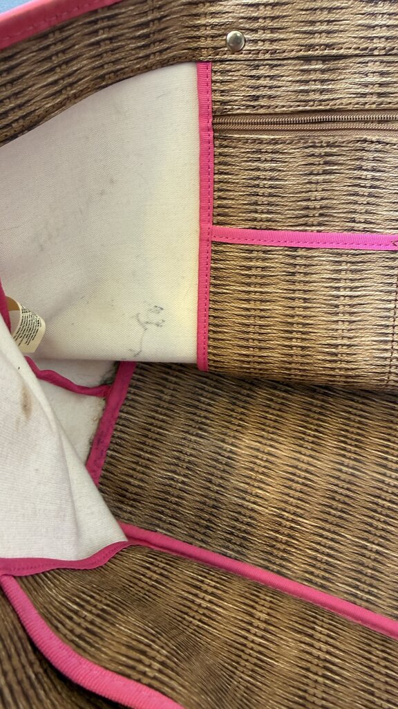 Basket Print Tote Bag