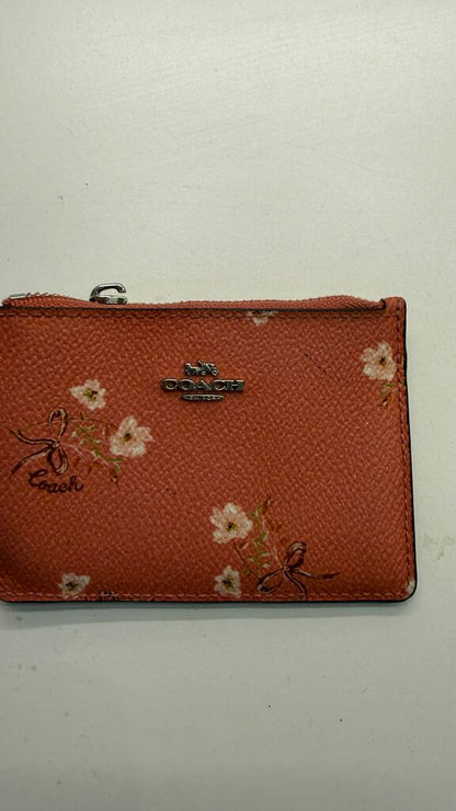 Floral Mini Zipper Wallet