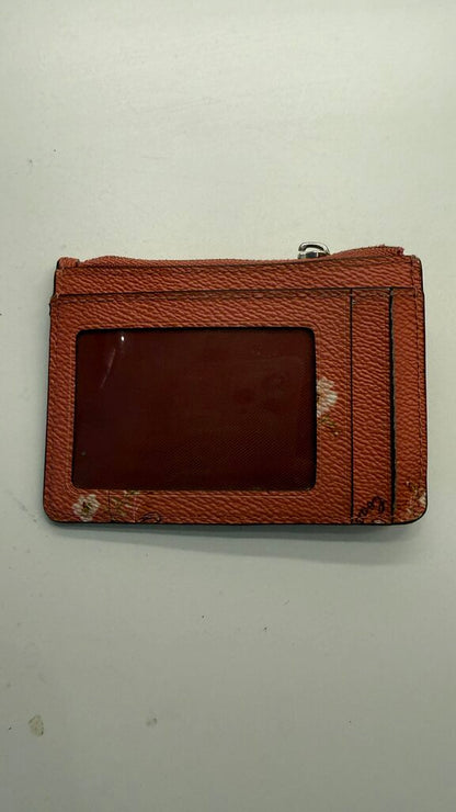 Floral Mini Zipper Wallet