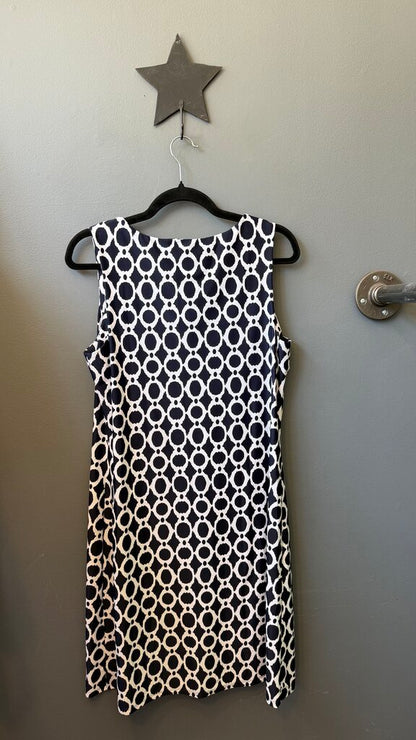 Stretch Dot Shift Dress