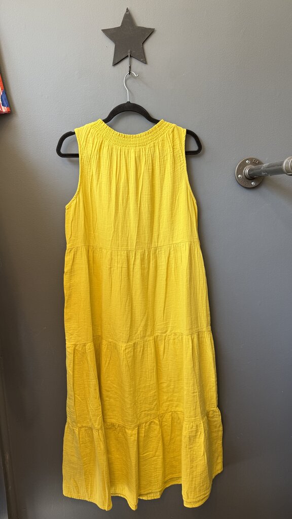 Petite Cotton Gauze Tiered Maxi Dress
