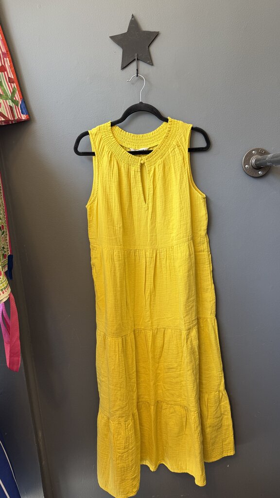 Petite Cotton Gauze Tiered Maxi Dress