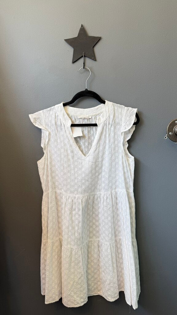 Tiered Eyelet Dress